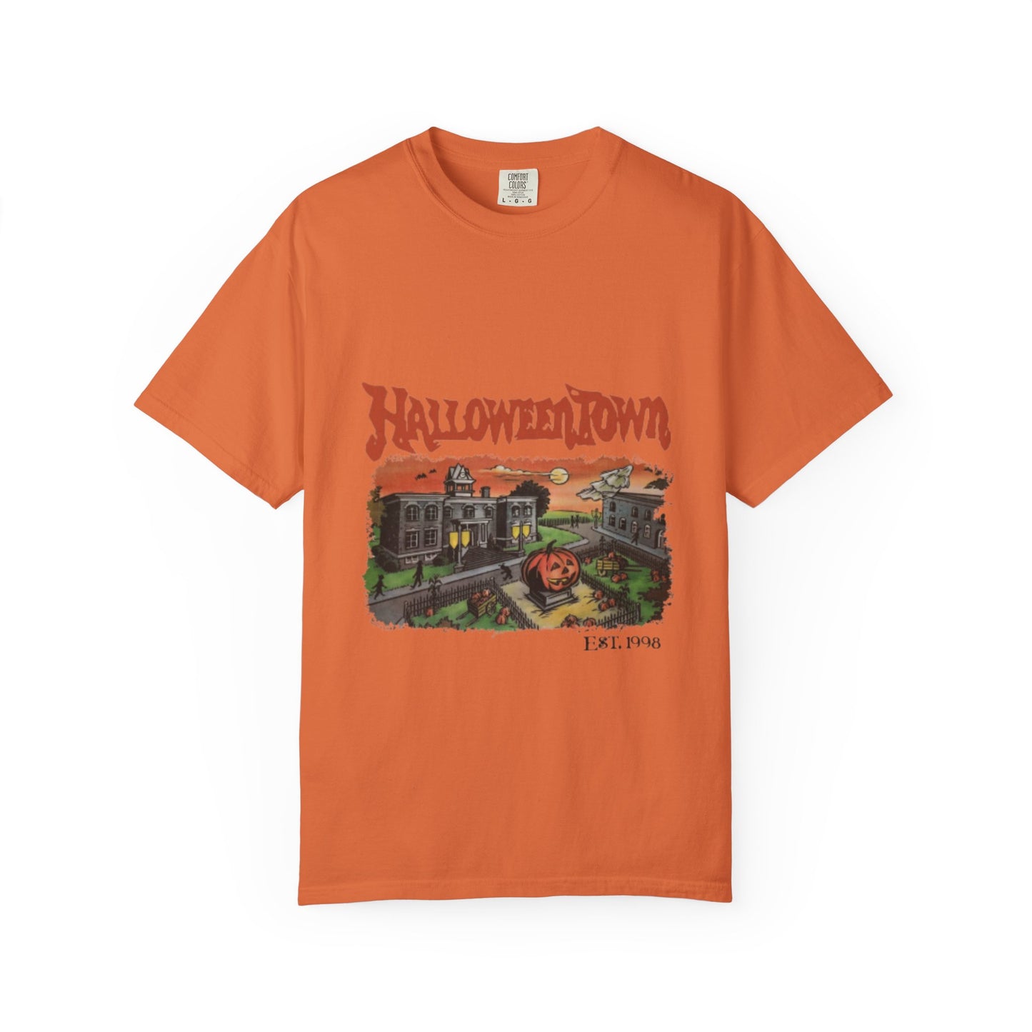 Retro Halloween Town T-Shirt, Spooky Tee, Fall Apparel, Halloween Gift, Casual Wear, Movie Merch