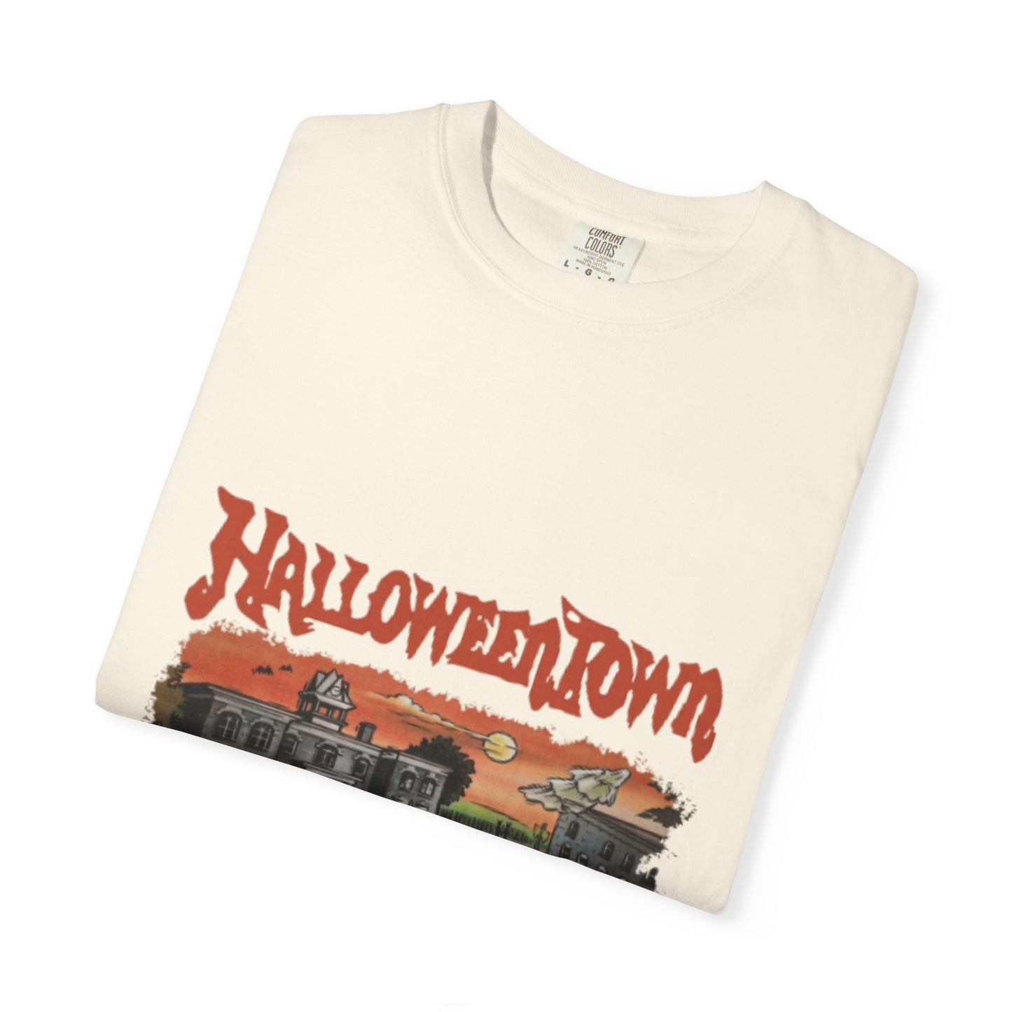 Retro Halloween Town T-Shirt, Spooky Tee, Fall Apparel, Halloween Gift, Casual Wear, Movie Merch