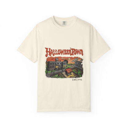 Retro Halloween Town T-Shirt, Spooky Tee, Fall Apparel, Halloween Gift, Casual Wear, Movie Merch