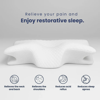 AlignRest™ Ergonomic Pillow – Neck, Back & Shoulder Support