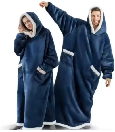 The CuddleCloud Blanket Hoodie