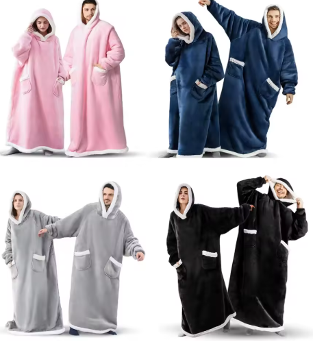 The CuddleCloud Blanket Hoodie