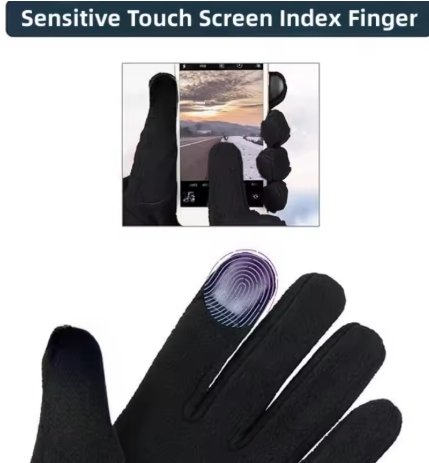 Cozy Touchscreen Fleece Gloves