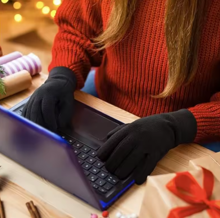 Cozy Touchscreen Fleece Gloves