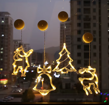Christmas LED Window Hanging Light