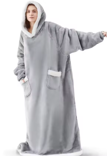 The CuddleCloud Blanket Hoodie