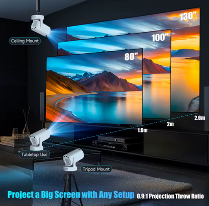 PocketBeam HY300 Pro+ Mini Projector