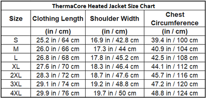 ThermaCore Heated Jacket or Vest