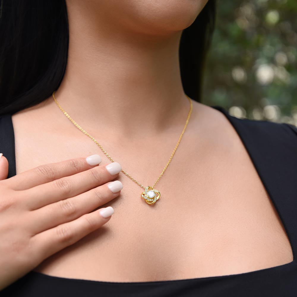 To My Daughter - Strength & Courage Necklace Gift