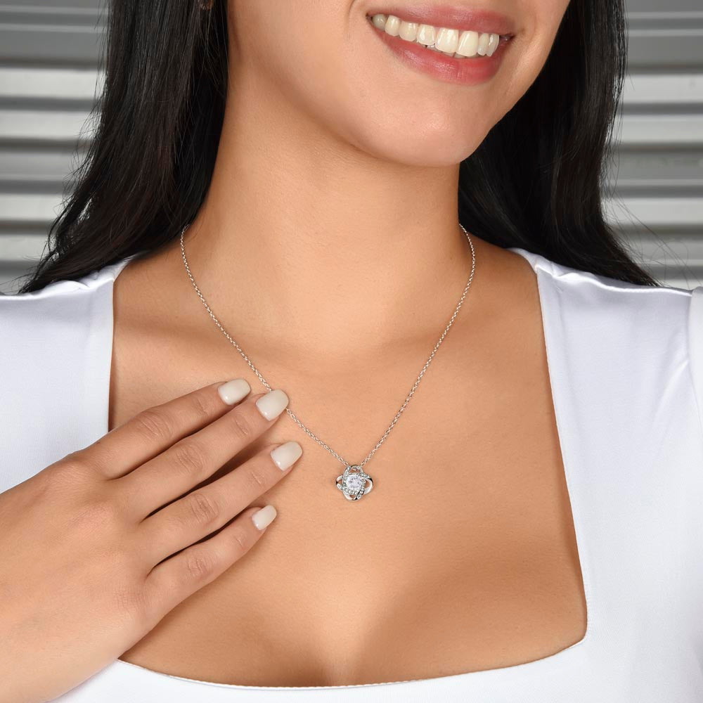 To My Daughter - Strength & Courage Necklace Gift