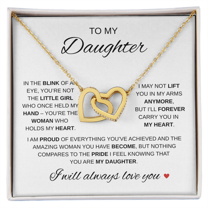 To My Daughter - Amazing Woman Gift Necklace