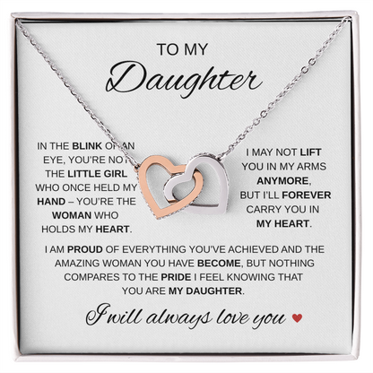 To My Daughter - Amazing Woman Gift Necklace