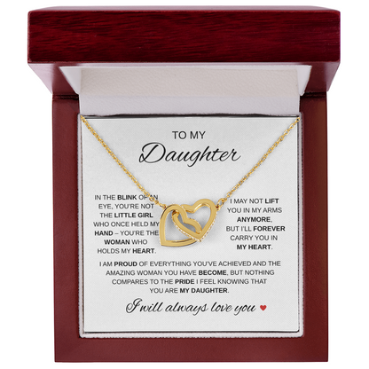 To My Daughter - Amazing Woman Gift Necklace