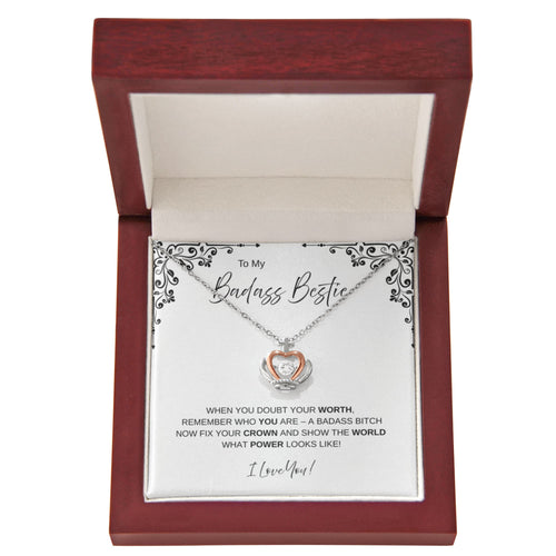 Badass Bestie Gift Necklace