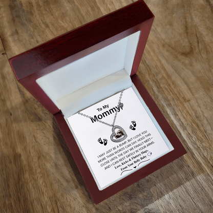 To My Mommy - New Mom Necklace Gift