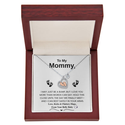 To My Mommy - New Mom Necklace Gift