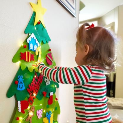 Felt Christmas Tree for Toddlers