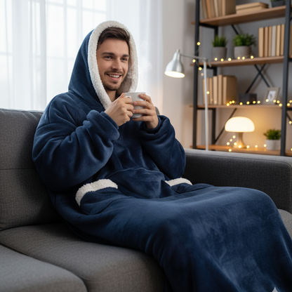 The CuddleCloud Blanket Hoodie