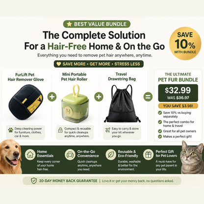 Mini Portable Pet Hair Roller