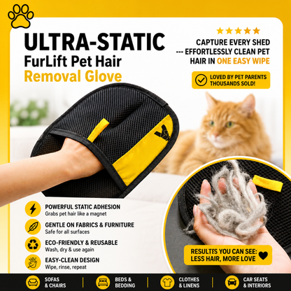 FurLift Pet Hair Remover Glove
